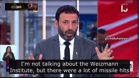 🇮🇷/🇮🇱 Israeli Channel 13: 'There were a lot of Iranian missile hits on IDF bases