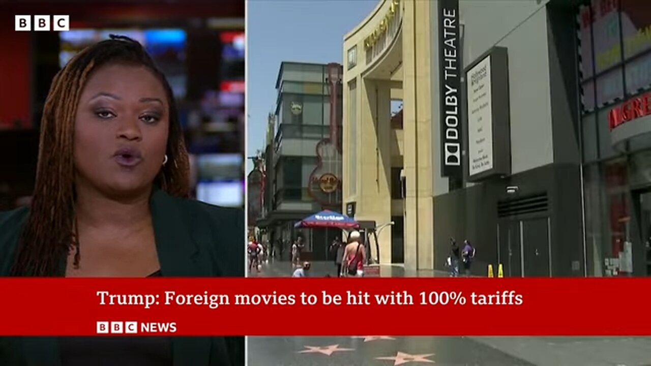 Trump says non-US movies to be hit with 100% tariffs