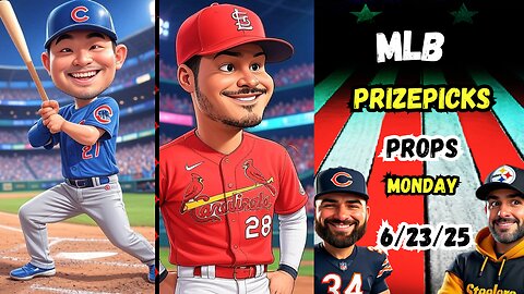 🔥6 HOT MLB PROPS TODAY | ⚾️ MLB PICKS TODAY | MONDAY 6/23/25