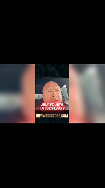 Alex Jones: Israel May Stage July 4 False Flag To Draft Trump Into Iran War - 6/24/25