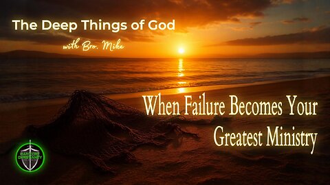 Have you ever felt like your failures disqualify you from serving God? Sunday Podcast 147 090725