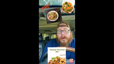 Friday. chop suey and no salt!