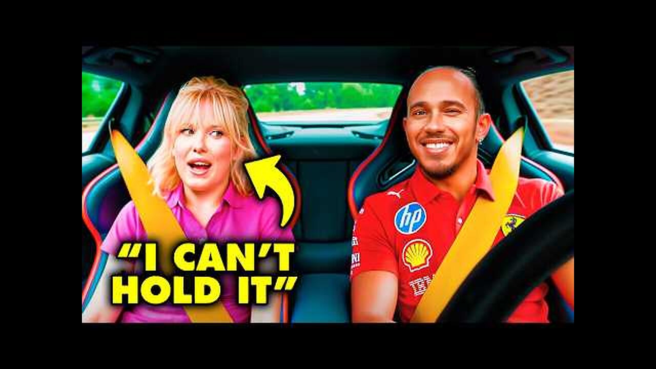 F1 Drivers Driving Celebrities Crazy