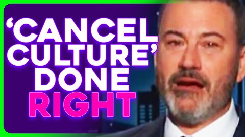 Jimmy Kimmel Live PULLED, Left PANICS Over 'Cancel Culture'