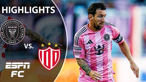 Thrilling Finish | inter Miami Vs Necaxa | Highlights 🌐🌎💥