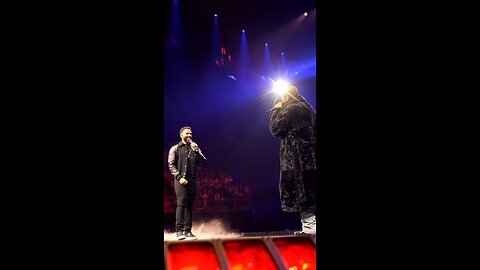 Craig David Iconic Performance Music Concert alongside Usher