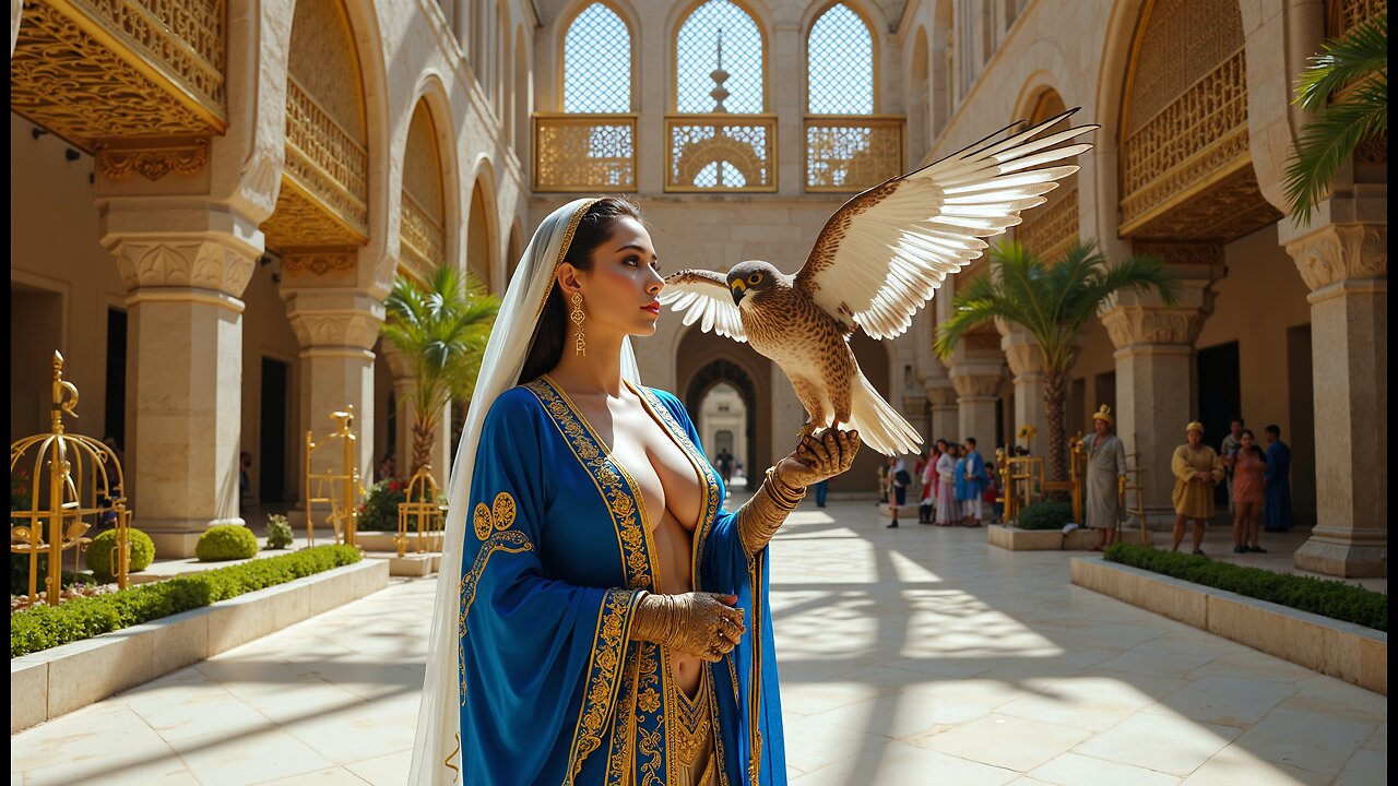 Glamorous Persian Princess | Ancient Persia | Woman AI Art