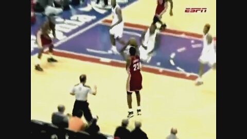 LeBron James 23 Points 10 Ast 3 Blk @ 76ers, 2009-10.