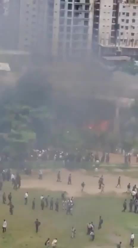 16 killed, over 100 injured after Bangladesh Air Force aircraft crashes in capital Dhaka