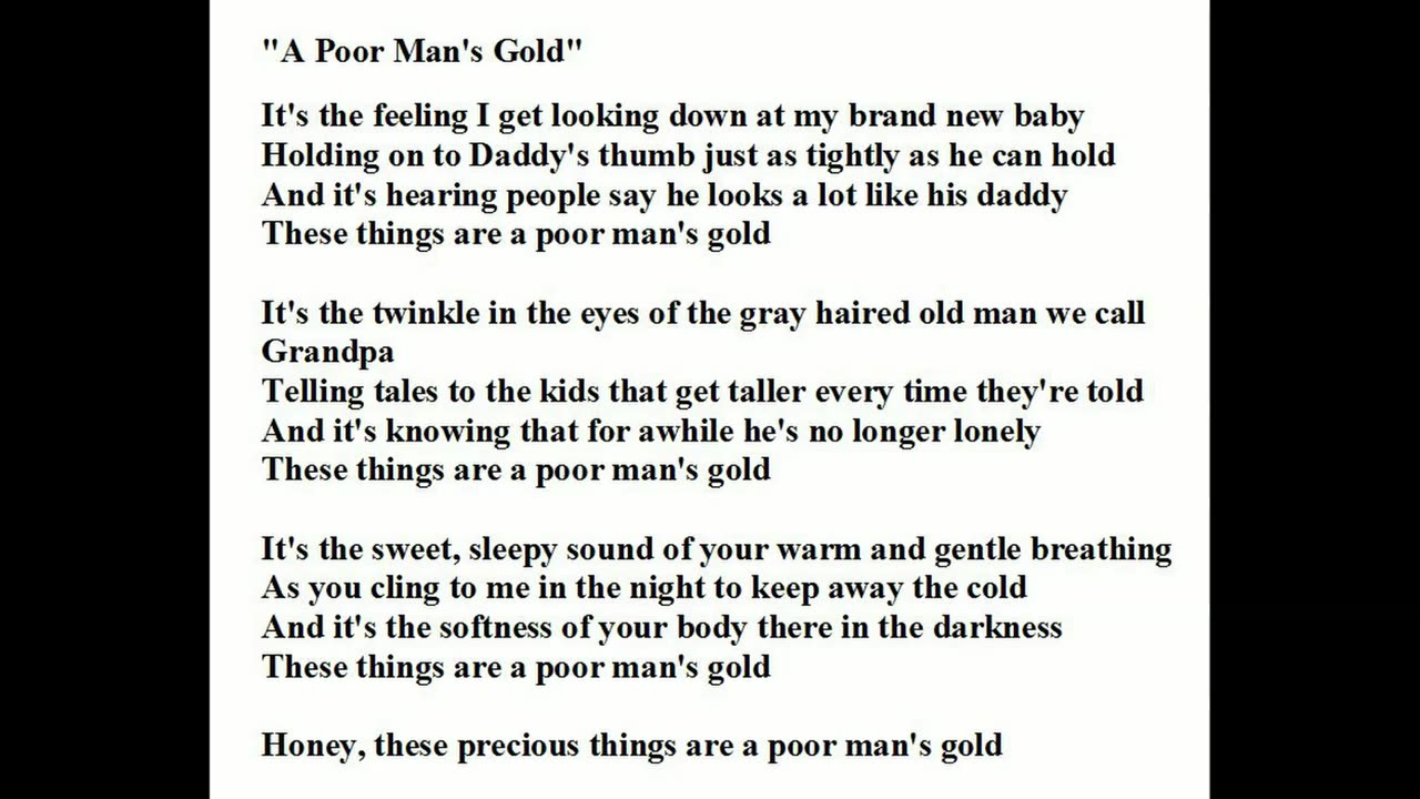 Poor Mans Gold by SRM
