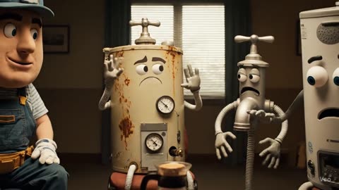 😂💧 The Plumber's Nightmares: A Day in the Life of a Hot Water Heater Support Group | FunFM