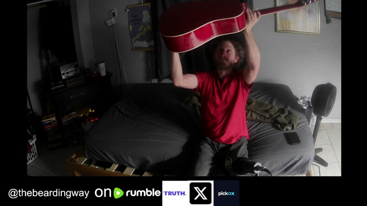 Dropped my pick inside the guitar