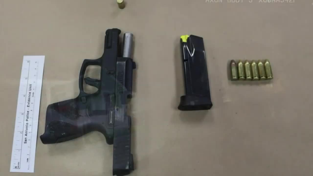 San Antonio Police Shoot Armed Suspect