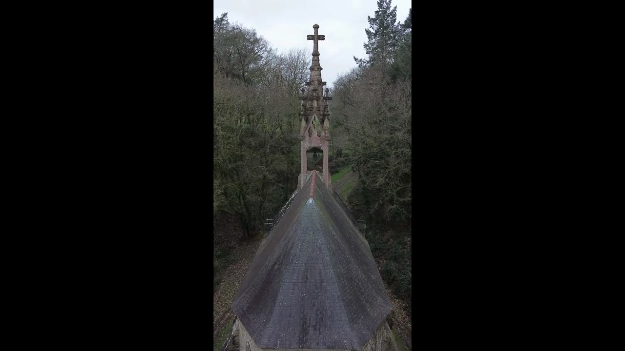 Drone Hits Bell And Crashes