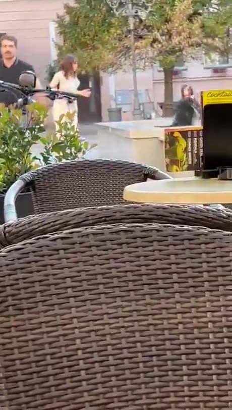 He's had enough of her.