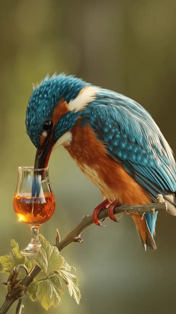 Kingfisher ki daru ke saath zyada enjoy kar raha hai