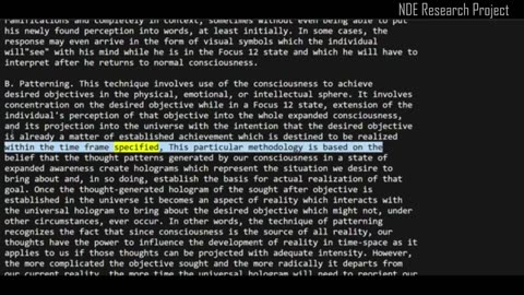 CIA's Declassified Document On Robert Monroe's Gateway Project