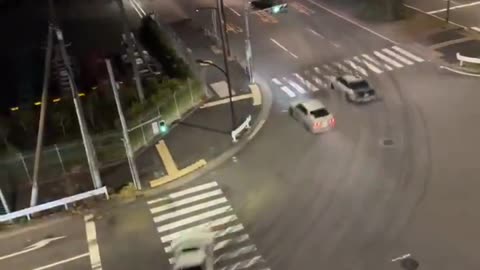 Late Night Drifting in Japan