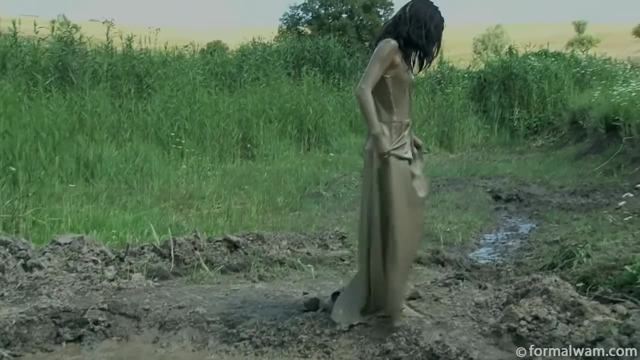 Muddy Long Dress