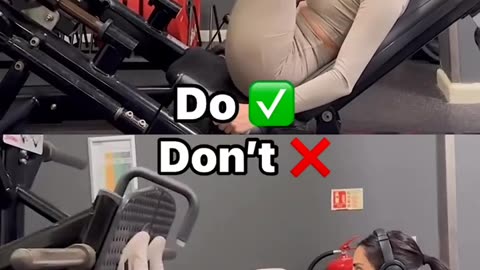 Leg Press Safety Tips