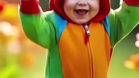 Cutest Baby Peacock Dance Ever 🦚💃