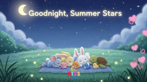 🌟🌙 Good night, summer stars | Children's bedtime tale