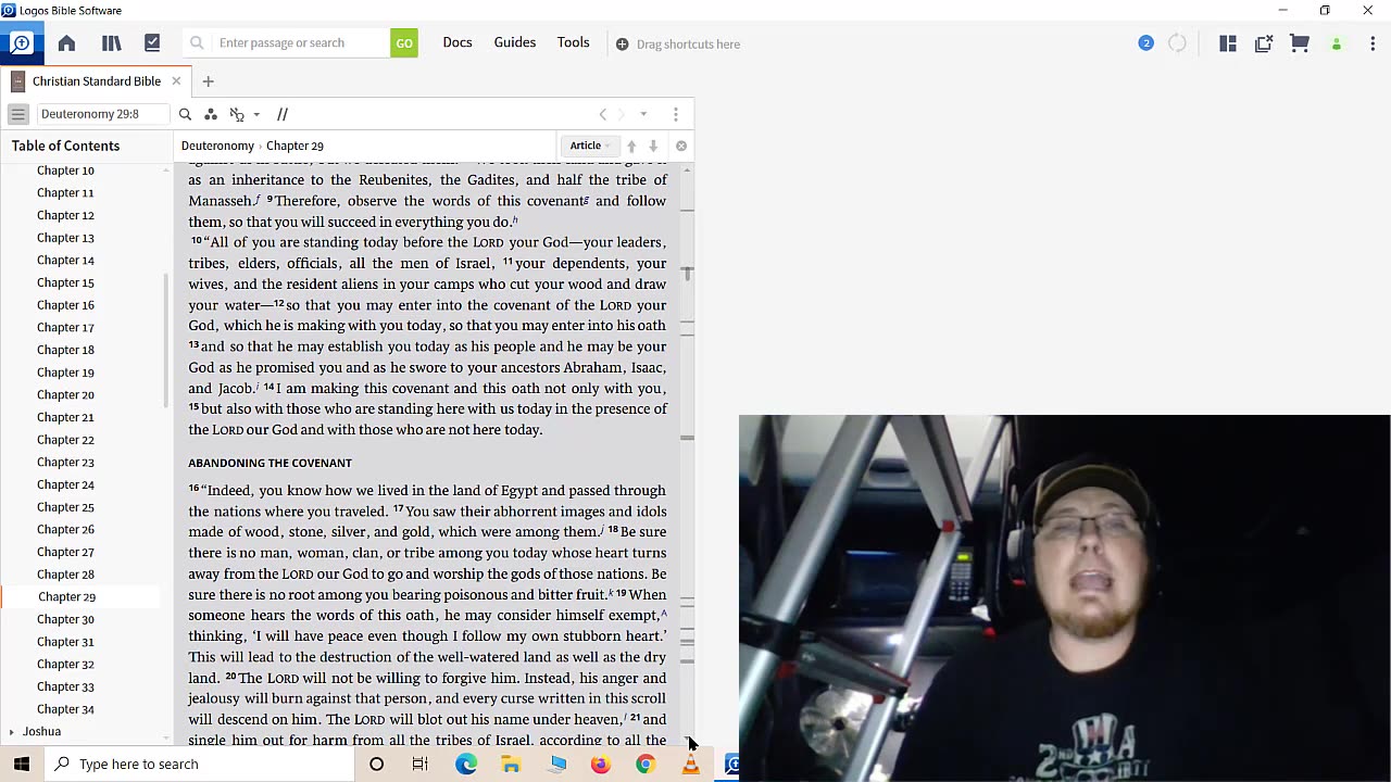 The final speech of Moses [The Bride of Christ]