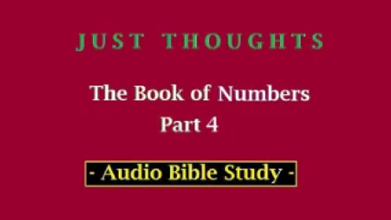 Just Thoughts - The Book of Numbers Part 4 (2013) Retro