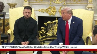 President Trump Participates in a Bilateral Meeting with the President of Ukraine