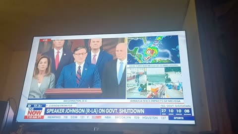 Breaking News M. JOHNSON Day 27 Government Shutdown
