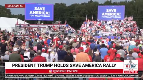 AUGUST 21 2021 President Donald Trump Rally LIVE in Cullman, AL PART 1