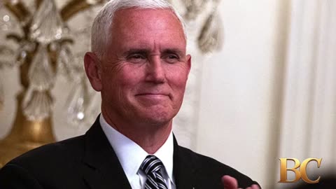Mike Pence criticizes Trump on tariffs and key foreign policy issues as he watches from afar