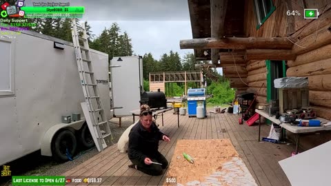 🟢Food Truck Build ALASKA Farmstead in IRL Complete Under 1 Year | Isollated Village| !Real !Homestead