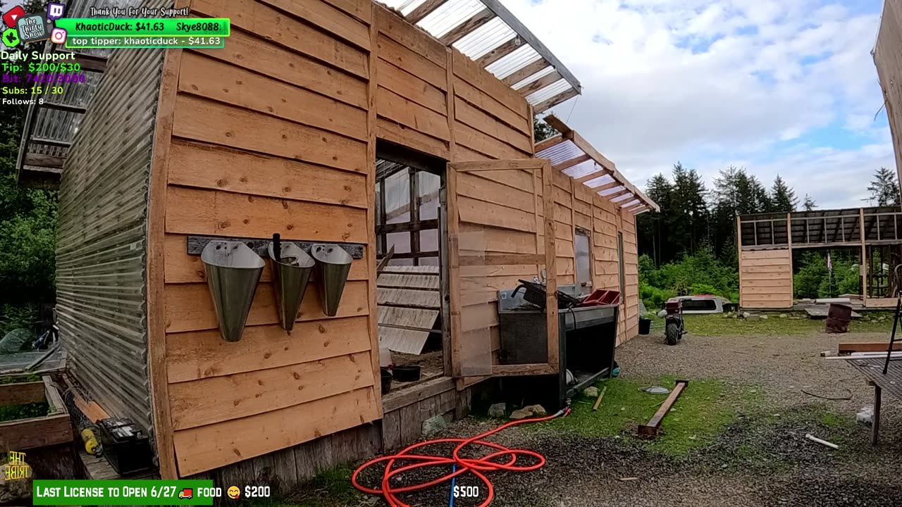 🟢Food Truck Build ALASKA Farmstead in IRL Complete Under 1 Year | Isollated Village| !Real !Homestead