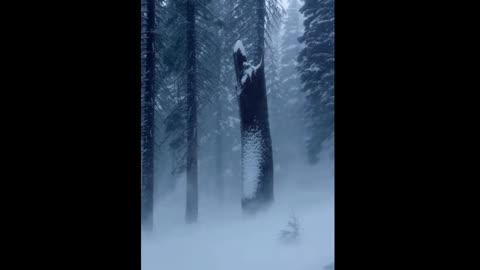 Winter Blizzard Sounds for Sleep ❄️ Howling Wind, Heavy Snowstorm White Noise | Deep Relaxation