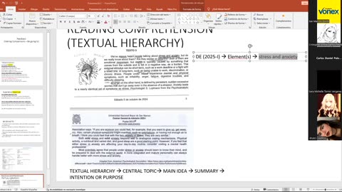 VONEX SEMIANUAL 2025 | Semana 12 | Inglés