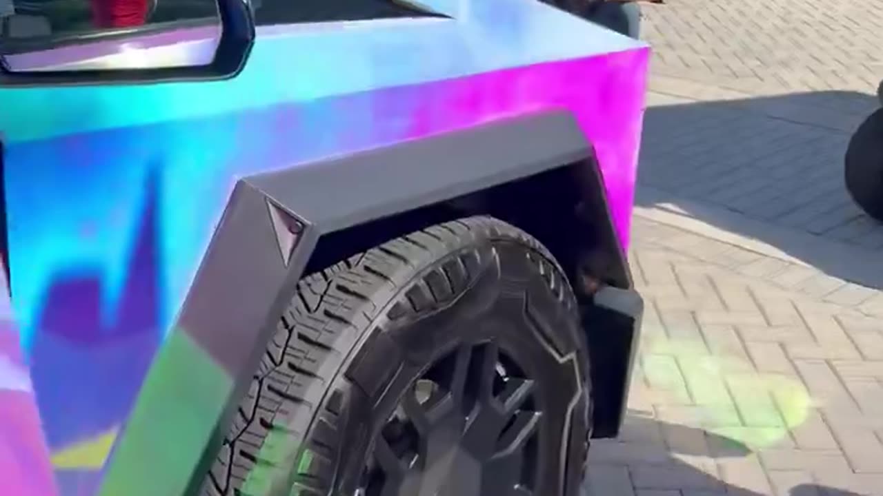 Iridescent Cybertruck