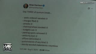 INFOWARS LIVE - 8/11/25: The American Journal with Harrison Smith / The Alex Jones Show / The War Room With Owen Shroyer