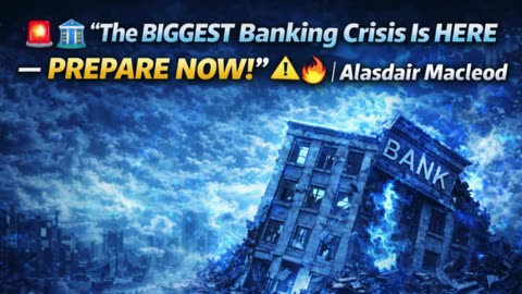 🏦 “The BIGGEST Banking Crisis Is HERE — PREPARE NOW!” ⚠️ | Alasdair Macleod