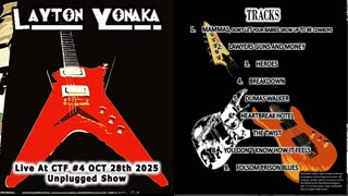 Rock Dojo Presents TLYB Live at CTF #4 OCT 28th 2025 Unplugged (Full Show)