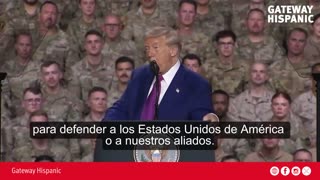 Trump: “Mi prioridad es la paz, pero nunca dudaremos en defender a EE.UU.”