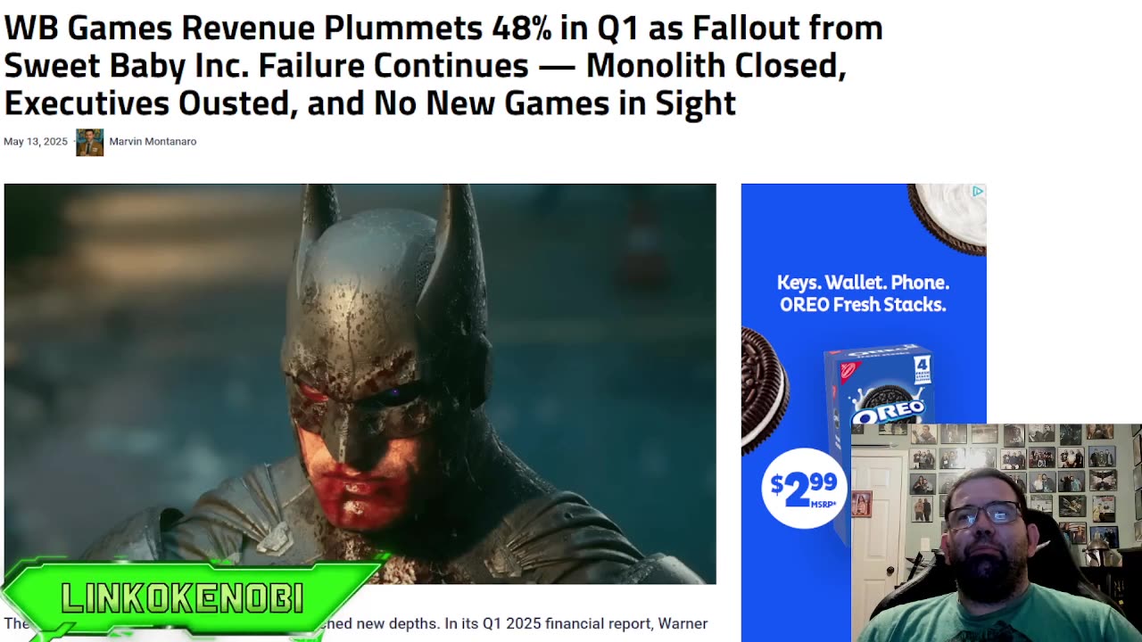 WB Game Studios Doing Very Poorly In Q1 2025 Earnings