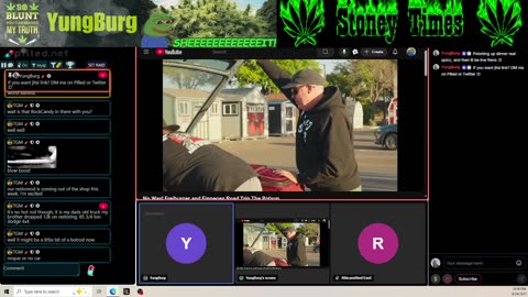Burg's Lounge.. Just Hanging Out #Live #Cannabis #420 #Hangout