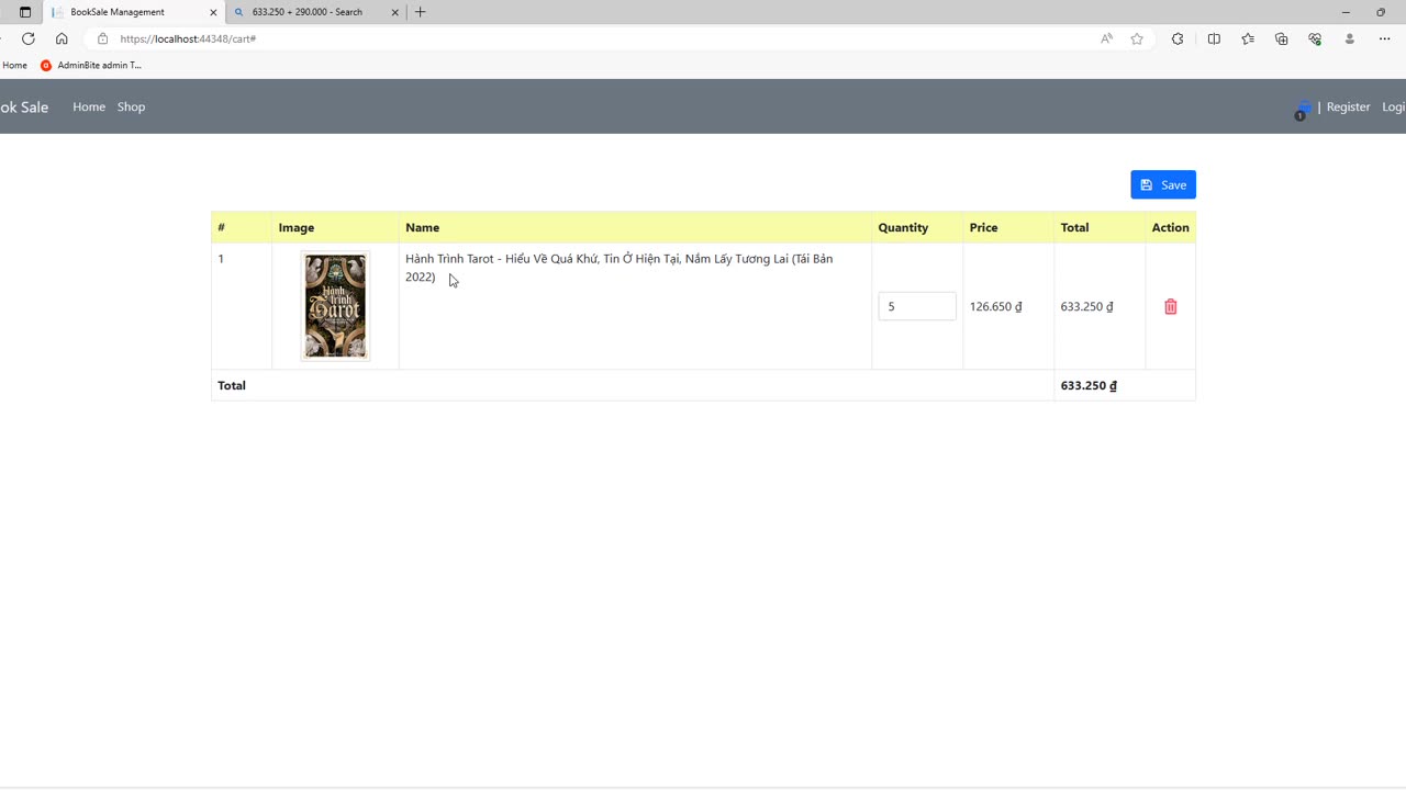ASPNet MVC Ep51 - Update Cart To Server