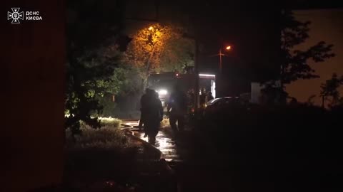 Massive overnight attack on Kyiv injures at least 15, damages several buildings