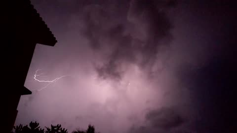 Thunder video/ nature /mind relaxing