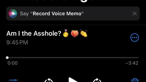 “Am I The Asshole?” Acapella