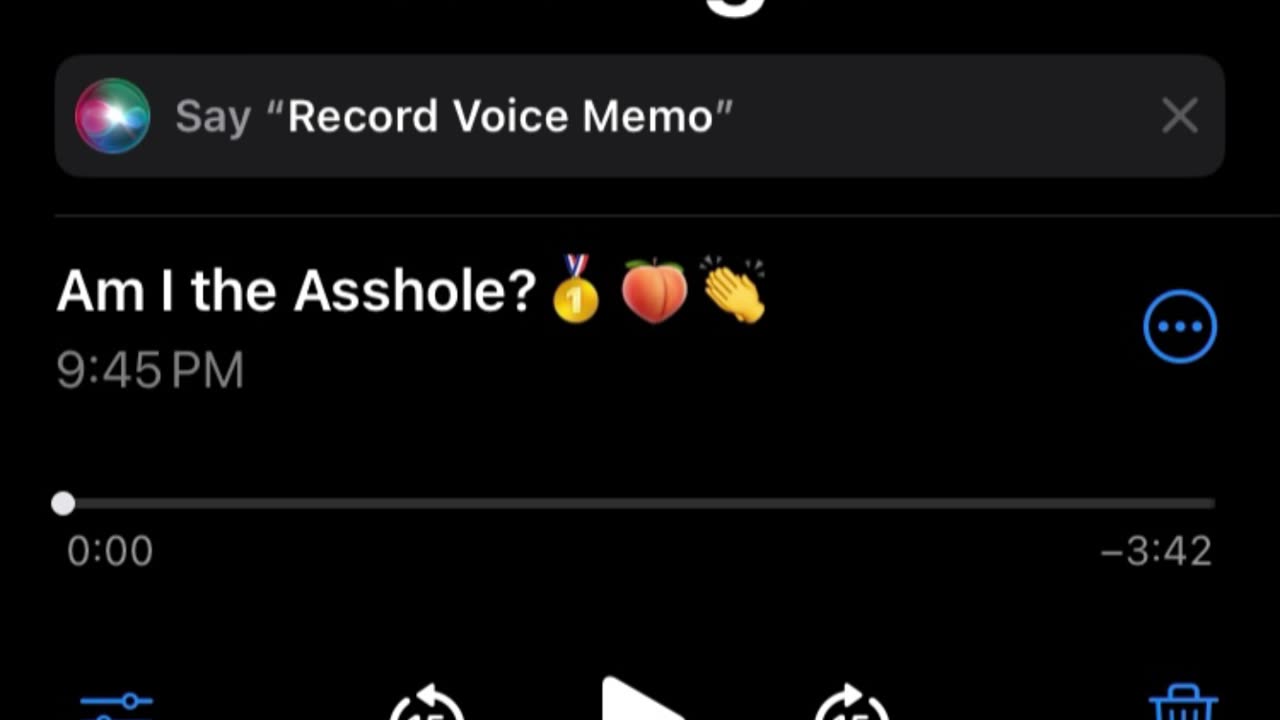 “Am I The Asshole?” Acapella