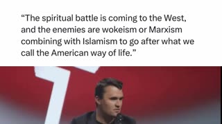 Politics - 2025 Charlie Kirk Chilling Truth Speach War On USA Is Socialism Wokeism And Muslim