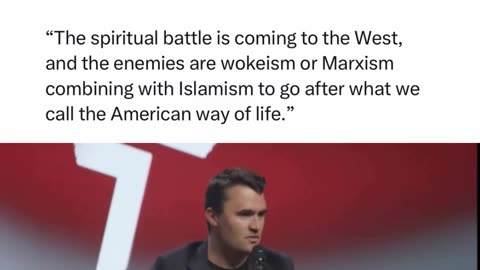 Politics - 2025 Charlie Kirk Chilling Truth Speach War On USA Is Socialism Wokeism And Muslim